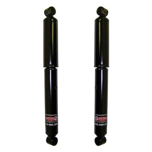 2005-2007 Buick Terraza FWD Only Rear Suspension Air to Gas Shocks Conversion Kit