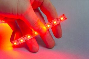 Ultra Thin 12V LED Tape Red 12 Inches