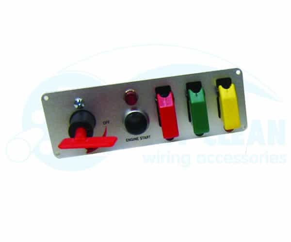 Race Switch Panel – 1 Main / 3 Toggles