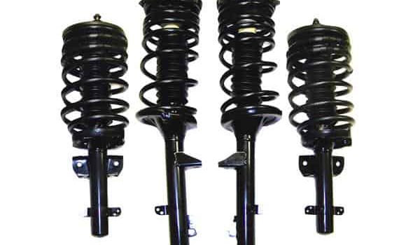 1988-1994 Lincoln Continental 4Wheel Suspension Air Spring Bag Strut to Coil Over Gas Strut Conversion Kit