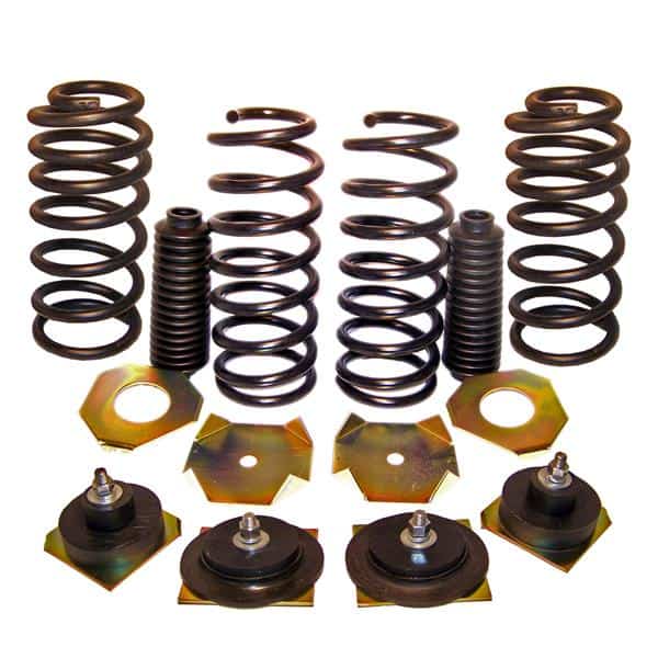 1995-1996 Lincoln Continental 4Wheel Suspension Air Bag to Coil Spring Conversion Kit