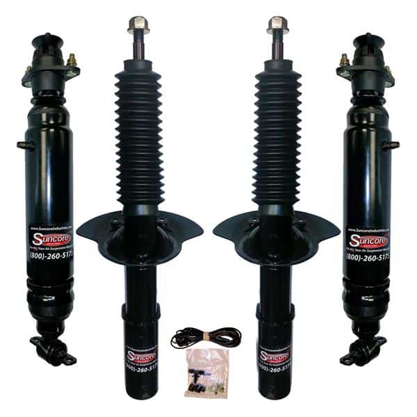 2000-2005 Buick LeSabre 4Wheel Electronic to Passive Suspension Conversion with Front Gas Shocks & Rear Air Shocks Kit