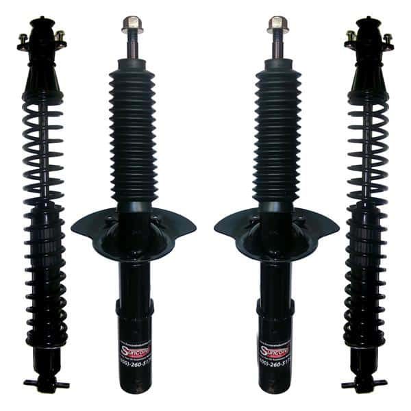 2000-2005 Buick LeSabre 4Wheel Electronic to Passive Suspension Conversion with Front Gas Shocks & Rear Coil Over Gas Shocks Kit