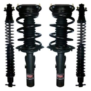 2000-2005 Buick LeSabre 4Wheel Electronic to Passive Suspension Conversion with Front Coil Over Struts & Rear Coil Over Shocks Kit
