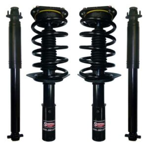 1998-2004 Cadillac Seville 4Wheel Electronic to Passive Suspension Conversion with Front Coil Over Struts & Rear Gas Shocks Kit