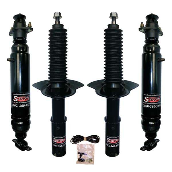 1998-2004 Cadillac Seville 4Wheel Electronic to Passive Suspension Conversion with Front Gas Shocks & Rear Air Shocks Kit - REGULAR