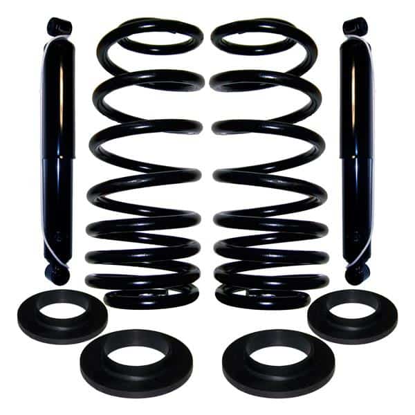1997-2002 Ford Expedition 2WD Rear Suspension Air Bag to Coil Spring Conversion & Gas Shocks Kit