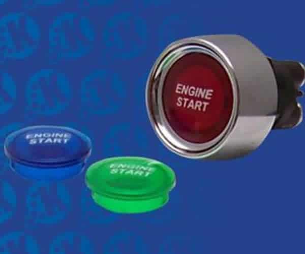 Red Illuminated Push Button Start Switch