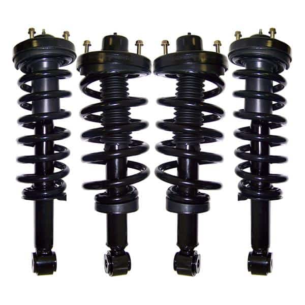 2007-2012 Ford Expedition 4Wheel Suspension Air Spring Bag Strut to Coil Over Gas Strut Conversion Kit