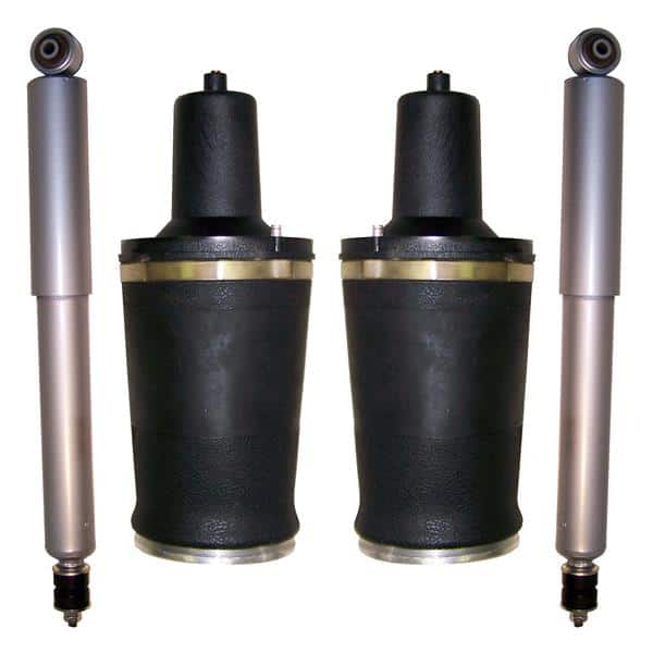 1995-2002 Land Rover Range Rover Heavy Duty Gen III Front Air Ride Suspension Air Spring Bags & Gas Shocks Kit