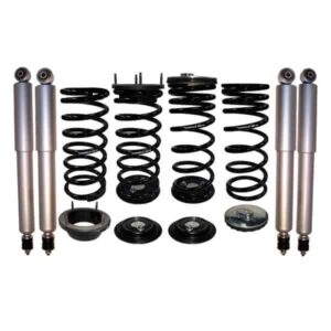 1995-2002 Land Rover Range Rover Deluxe 4Wheel Suspension Air Bag to Coil Spring Conversion & Gas Shocks Kit
