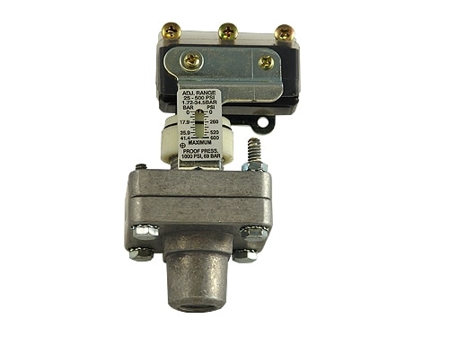 50 to 500 PSI HEAVY DUTY Adjustable Air Pressure Switch - 1/4