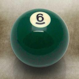 6 Ball Billiard Pool Custom Shift Knob