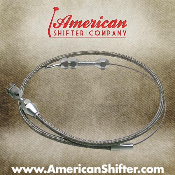 Stainless Steel Adjustable Tuned Port Throttle Cable