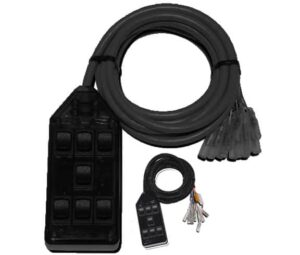 7-ROCKER Universal Air Ride Switch Controller – Black