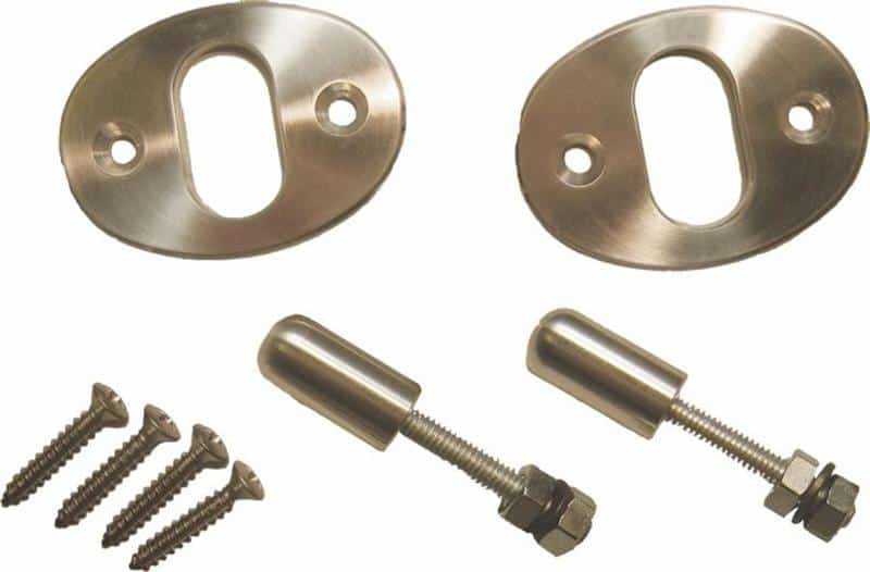 Billet Knob Set With Plates For Bear Claw Latches