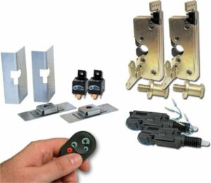 Small Power Bear Claw Door Latches with Remotes