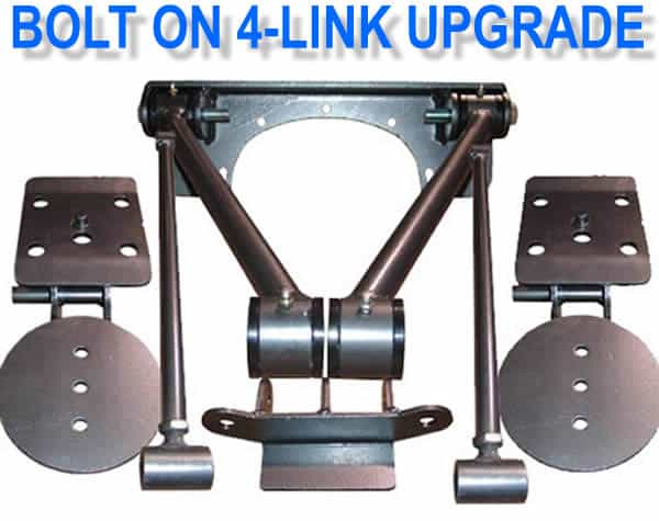 Triangulated 4-link to Bolt-On Triangulated 4-link **UPGRADE**