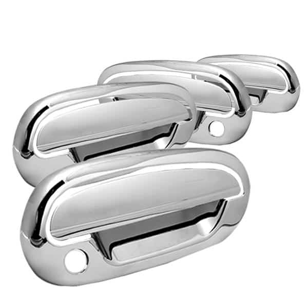 97-03 Ford F150 4Dr / 97-02 Ford Expedition 4Dr Door Handle w/PSKH with Keypad - Chrome