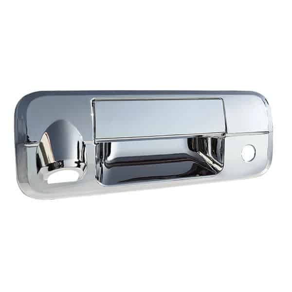 07-12 Toyota Tundra w/Camera Hole Tail Gate Handle Cover – Chrome