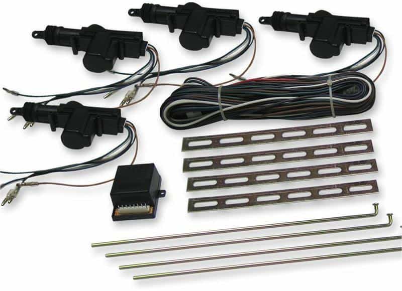 central door lock system