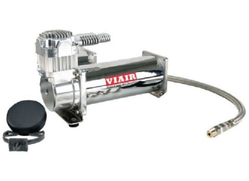 Single 1/4HP VIAIR 444C Compressor Kit (200psi) – Chrome