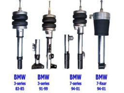 2004-2007 BMW 5 Series E60 (NON-FACTORY AIR) Front Air Suspension Kit , Strut Kit (no fittings)