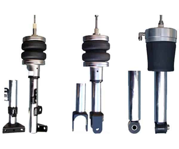 1998-2006 Mercedes ML55, ML320, All M-Series Front Air Suspension, Inverted Rear Struts (no fittings)