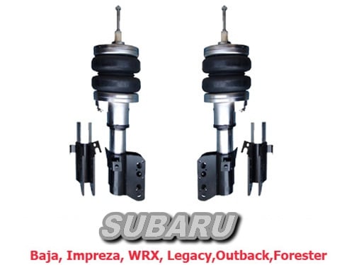 2002-2003 Subaru Impreza, Outback, WRX, Legacy Front Air Suspension, Strut Kit (no fittings)