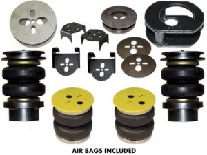 2008-2019 Dodge Caravan, Voyager, Town and Country Rear Air Suspension, Bracket Kit (no fittings)