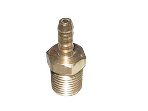 5 Foster 1/4 Male NPT x 1/4 ID Hose Barb Brass Industrial Push-On Air Fittings 