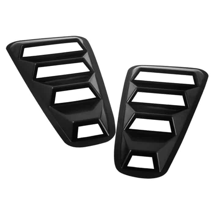 05-09 Ford Mustang 1/4 Window Louver -Black