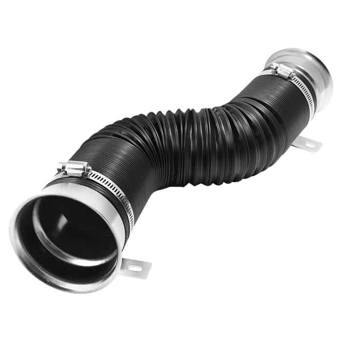 Adjustable 3 Inch Intake Pipe - Silver