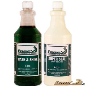 Car Wash Soap & Paint Sealant Sealer Wax Kit 16oz