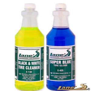 Super Blue Tire Gloss Shine and Tire Cleaner Kit 32oz