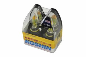 Hyper Koshin 9006 Yellow Halogen Light Bulbs 12V 80W