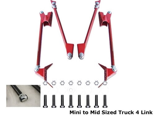 Light Duty Triangulated 4 Link Rear Air (For Leaf Spring Suspension)