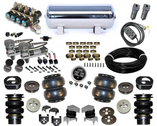 1954 1964 Ford Sedan Plug Play Air Suspension Kit X2 Industries