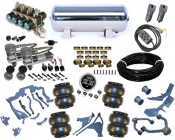 1964-1969 Lincoln Continental 4dr Plug and Play Air Suspension Kit - Street Scraper