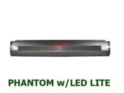 1984-1986 NISSAN PICKUP Steel Rollpan - Full Phantom Billet Insert w/ 1 LED Strip