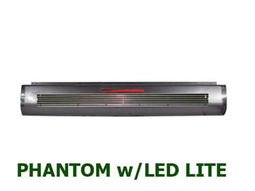 1962-1966 CHEVROLET C10, C20, C30 Steel Rollpan – Full Phantom Billet Insert w/ 1 LED Strip