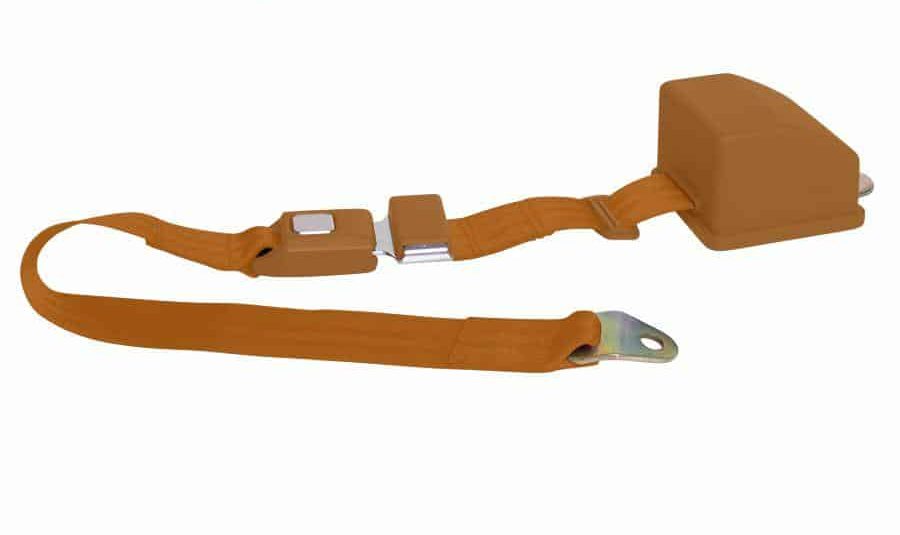 2 Point Retractable  Copper Lap Seat Belt  (1 Belt)