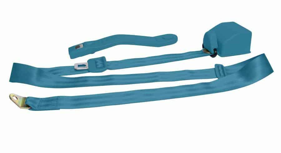 3 Point Retractable Aqua Seat Belt (1 Belt)