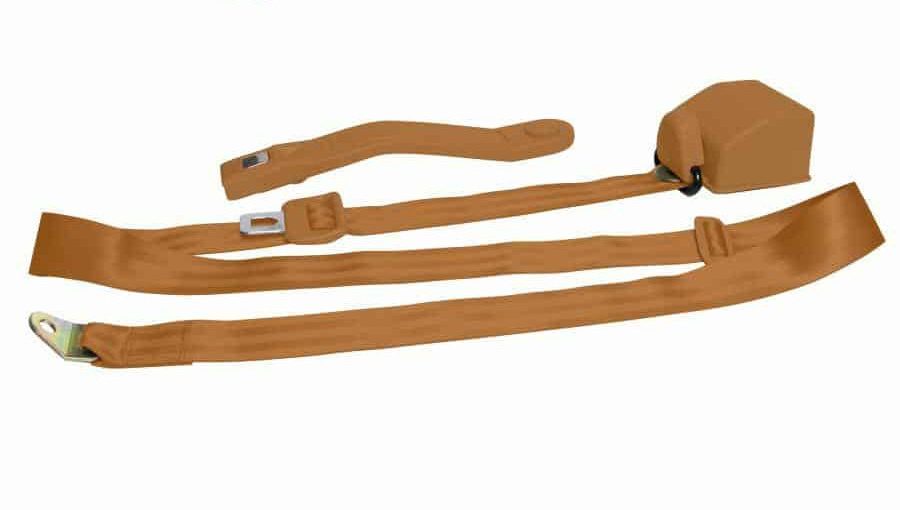 3 Point Retractable Copper Seat Belt (1 Belt)