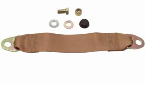 Tan Seat Belt Extender, 12 Inches