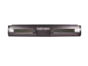 1993-1997 FORD RANGER STEPSIDE Steel Rollpan – Dual Billet Insert w/ License Centered