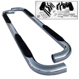 00-10 Chevy Silverado 1500/2500 LD Ext. Cab 3" Stainless Side Step Bar