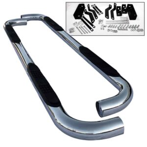 00-10 Chevy Silverado 1500/2500 LD Ext. Cab 3″ Stainless Side Step Bar