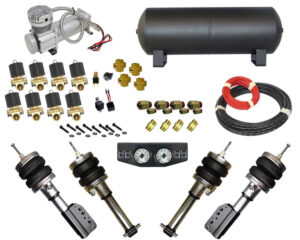 2006-2009 BMW 7 Series, 750, 760 Complete Air Suspension Kit - X2