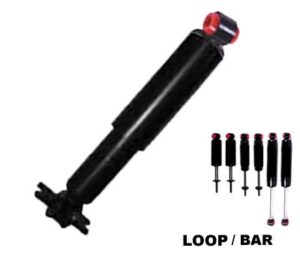 Bar / Loop Lowered Drop Shock Absorber (Each) – 8″ x 11″